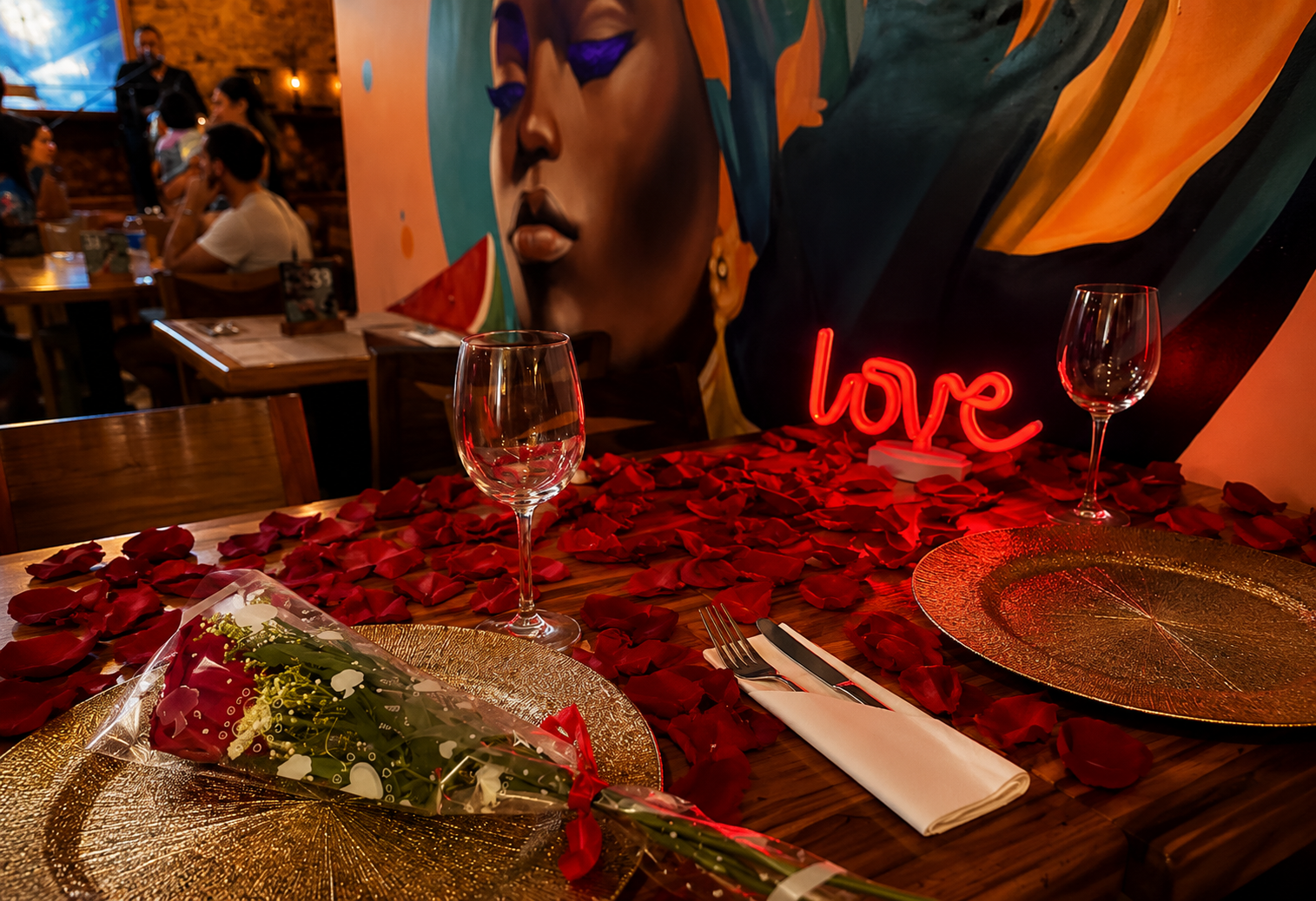 Menú Cena Romántica